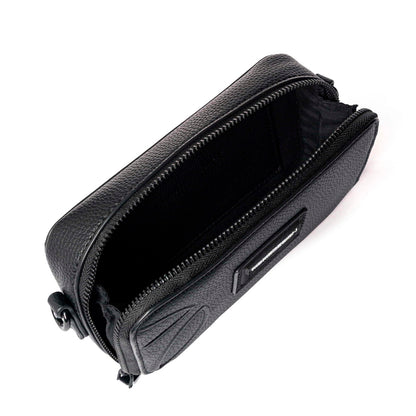Momodesign pouch business Essential media in dollaro PU Nera