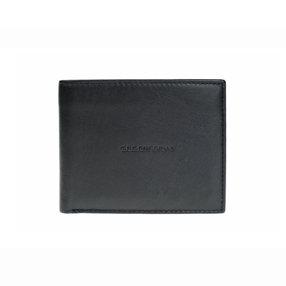 Momodesign Portafoglio in nappa con logo a rilievo