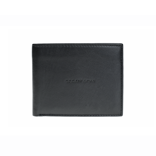 Momodesign Portafoglio in nappa con logo a rilievo