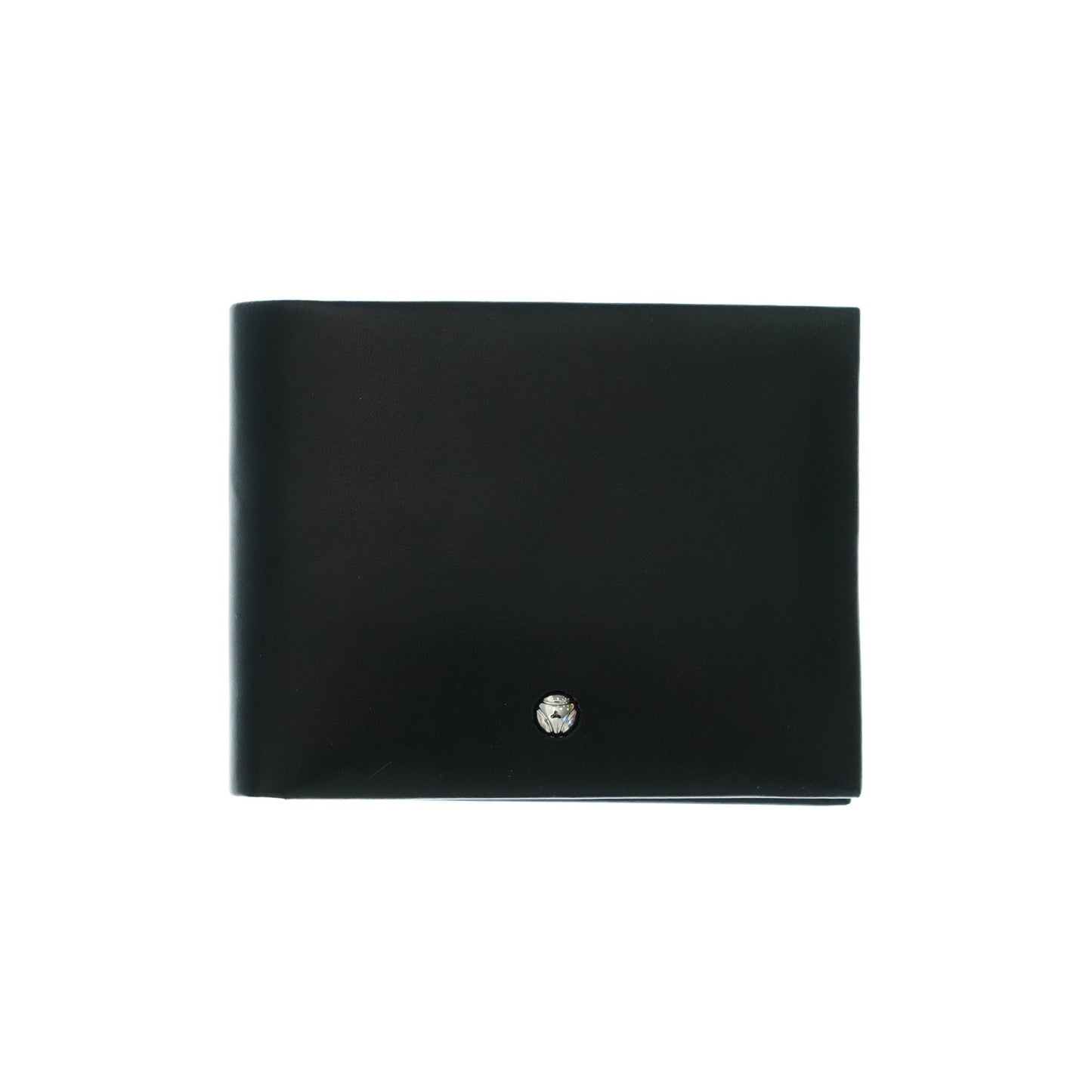Momodesign Portafoglio in nappa liscia con taglio a vivo