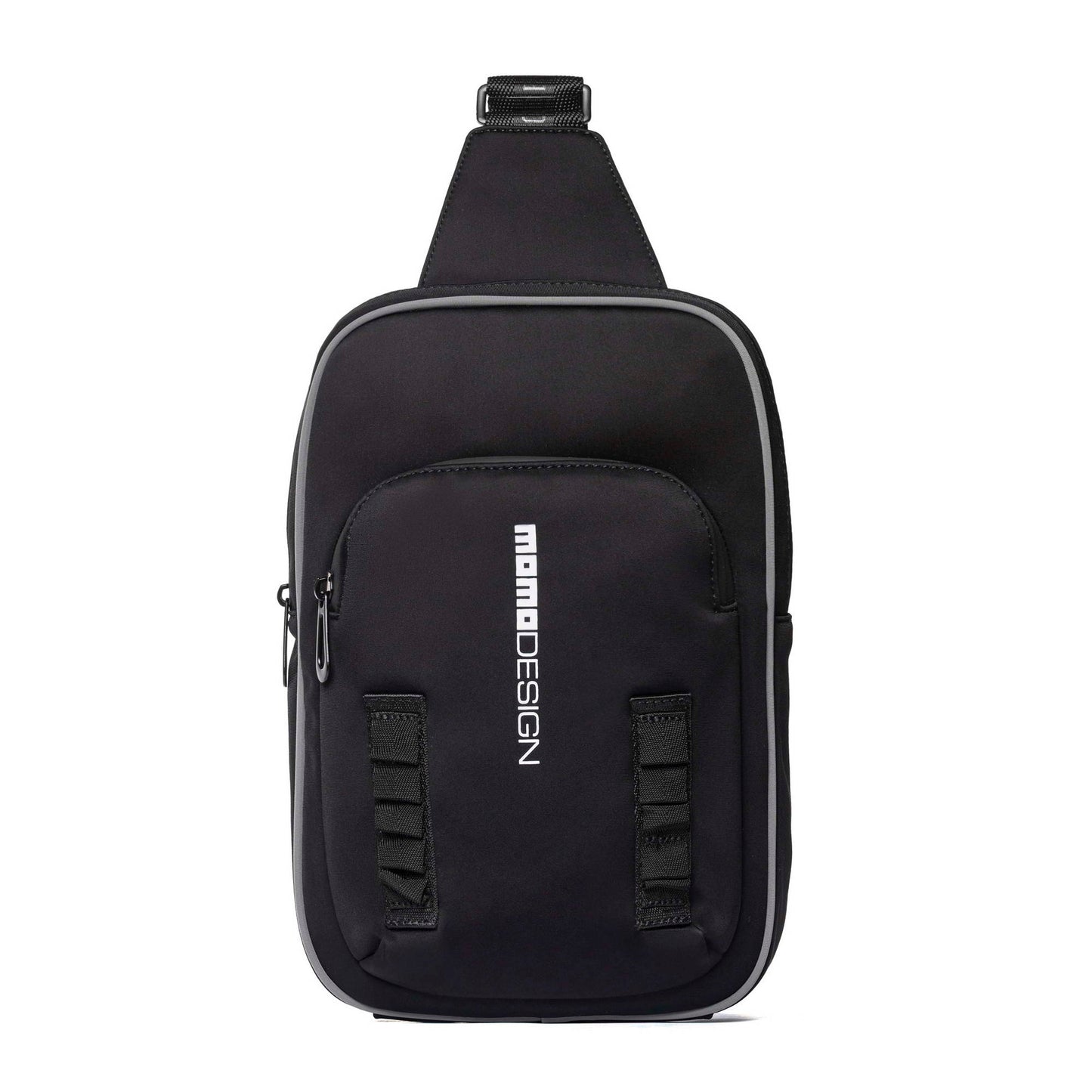 Momodesign borsa monospalla Alpha in nylon nero