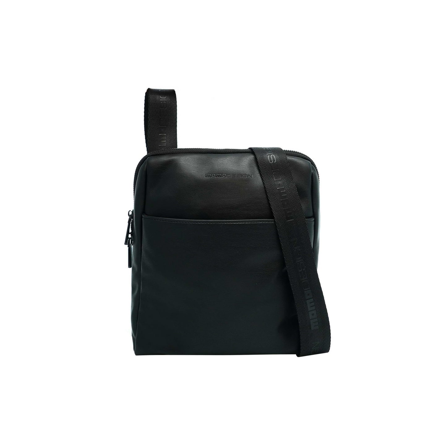 Momodesign tracolla business Work nappa media in nappa PU nera