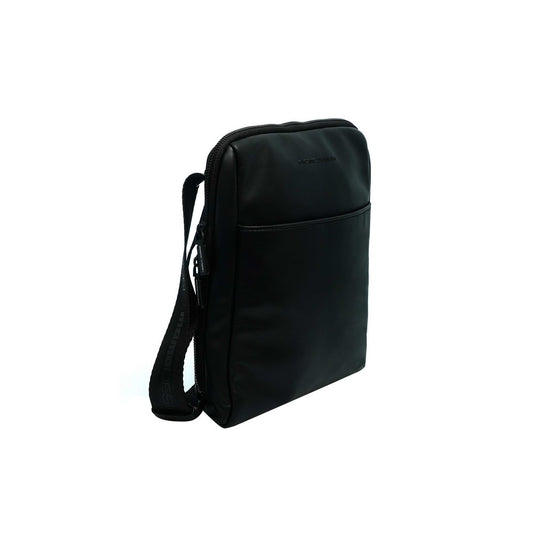 Momodesign tracolla business Work nappa media in nappa PU nera