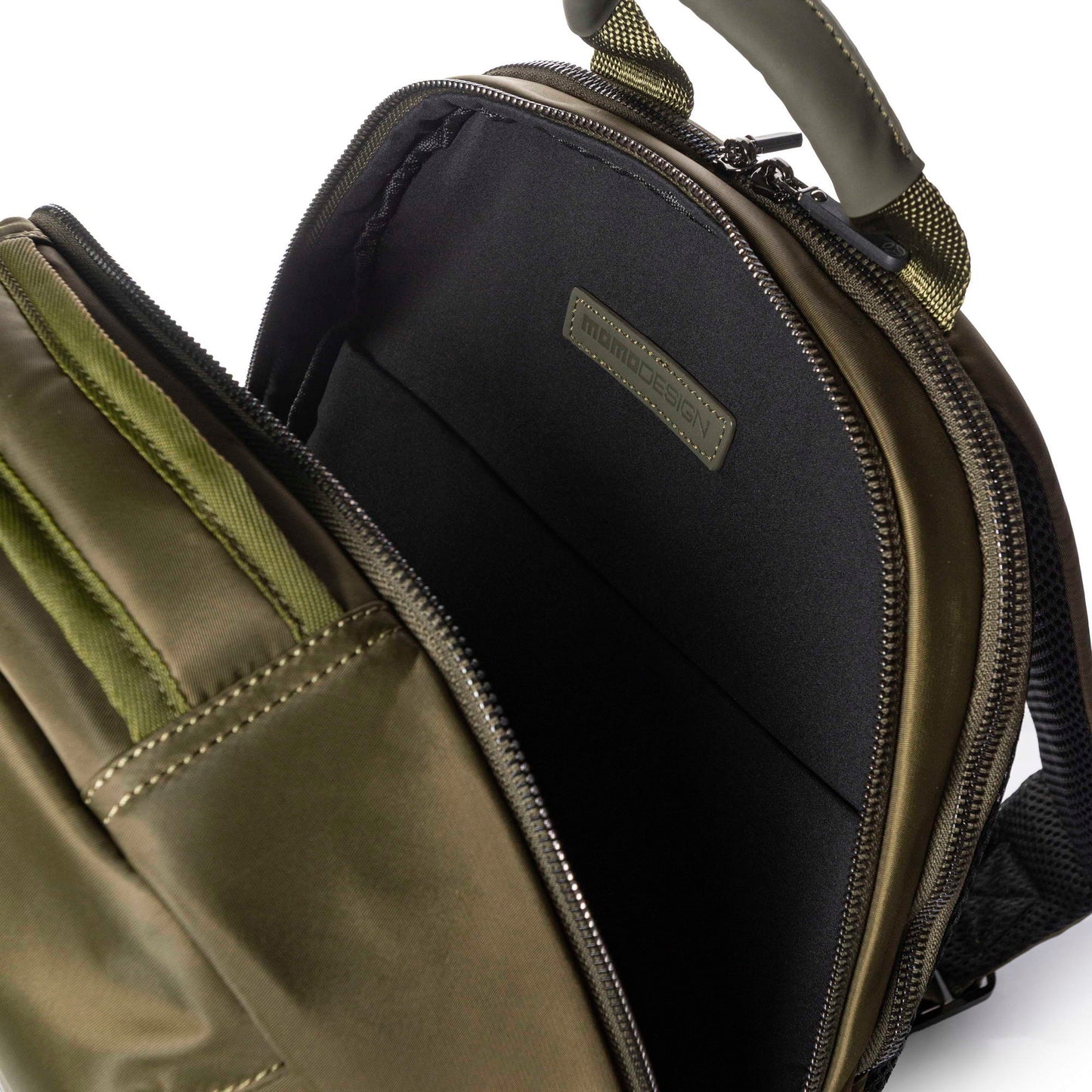 Momodesign zaino sportivo Ovo plus grande in nylon verde militare