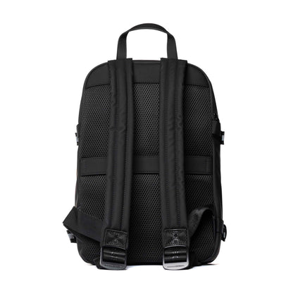 Momodesign zaino Rubber nero con fasce riflettenti