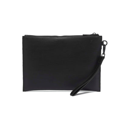 Momodesign pouch business Work nappa grande in nappa PU nera