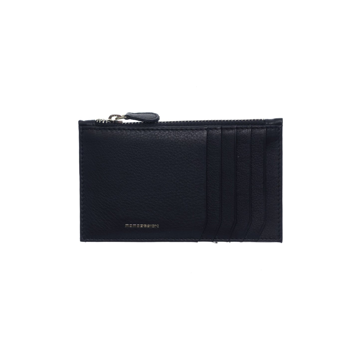 Momodesign Portacarte in pelle martellata con portamonete