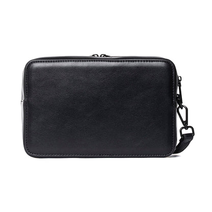 Momodesign pouch business Work nappa grande in nappa PU nera