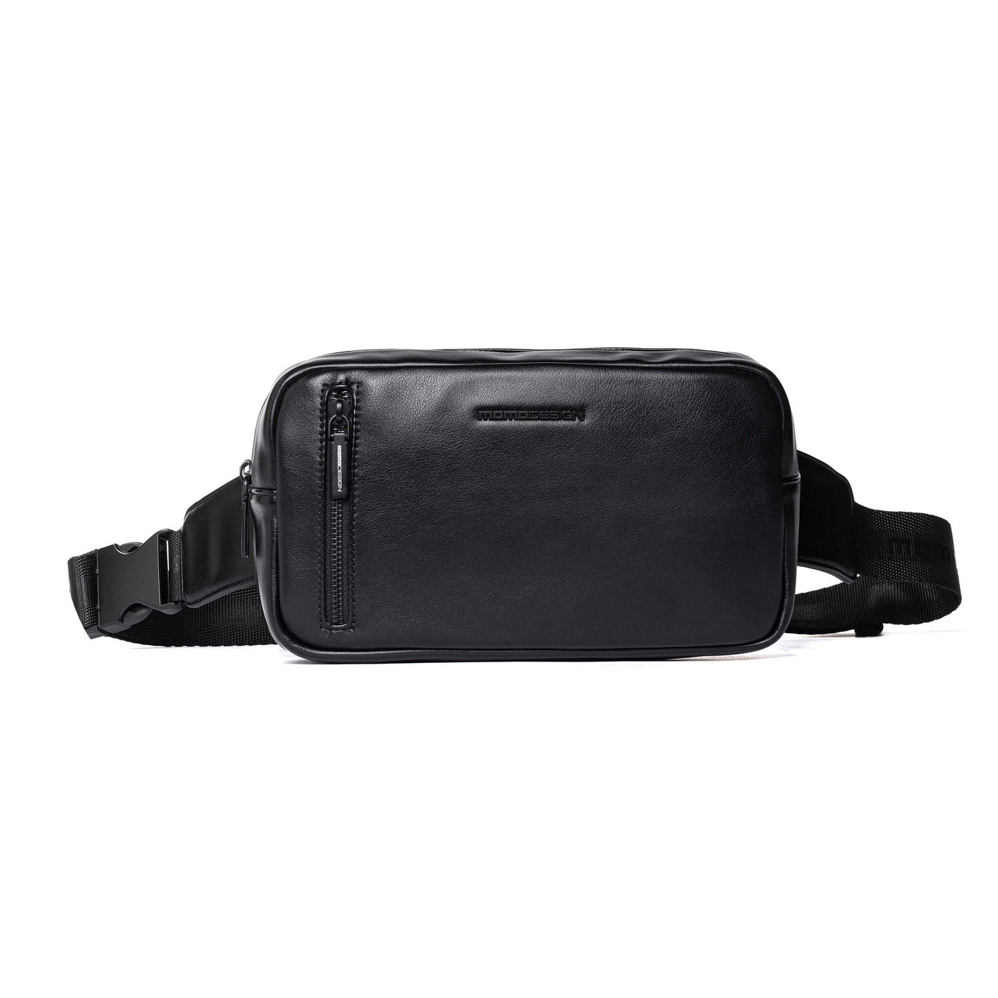 Momodesign marsupio business Work nappa in nappa PU nero