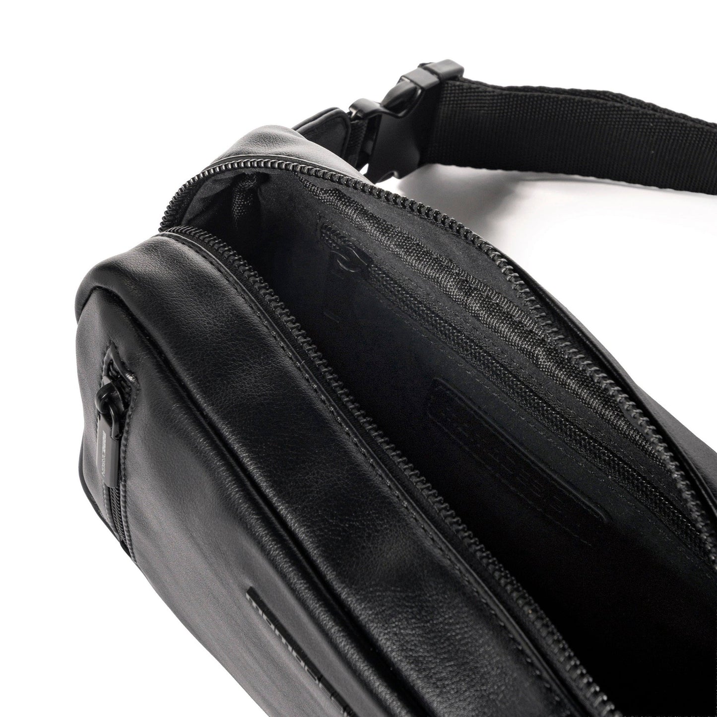 Momodesign marsupio business Work nappa in nappa PU nero