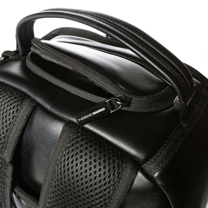 Momodesign zaino business Work nappa grande in nappa PU nero