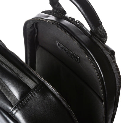 Momodesign zaino business Work nappa medio in nappa PU nero