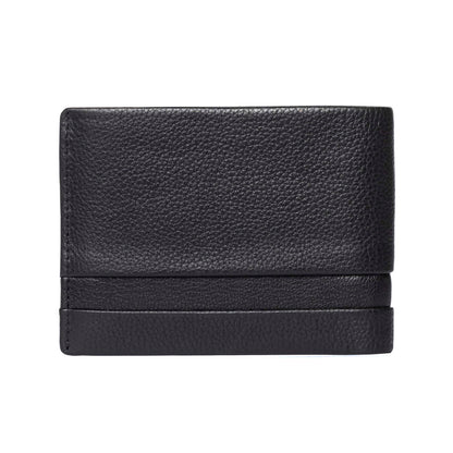 Momodesign portafoglio Dollaro in vera pelle nero