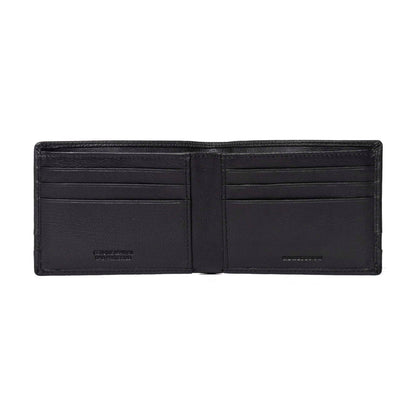 Momodesign portafoglio Dollaro in vera pelle nero