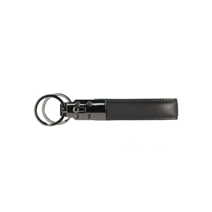 Momodesign portachiavi Pure in vera pelle nera