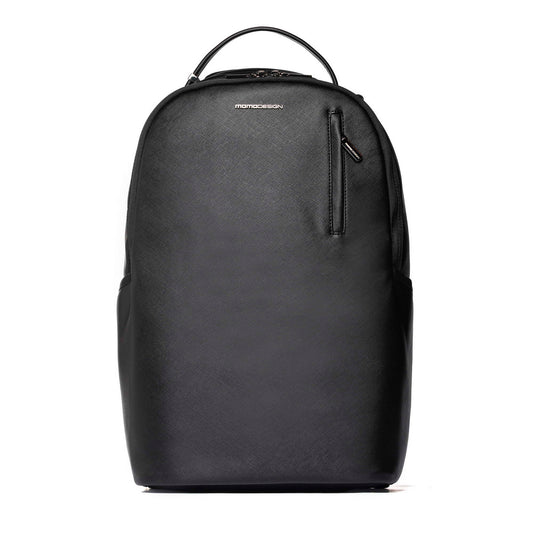 Momodesign zaino business Work saffiano grande in saffiano PU nero