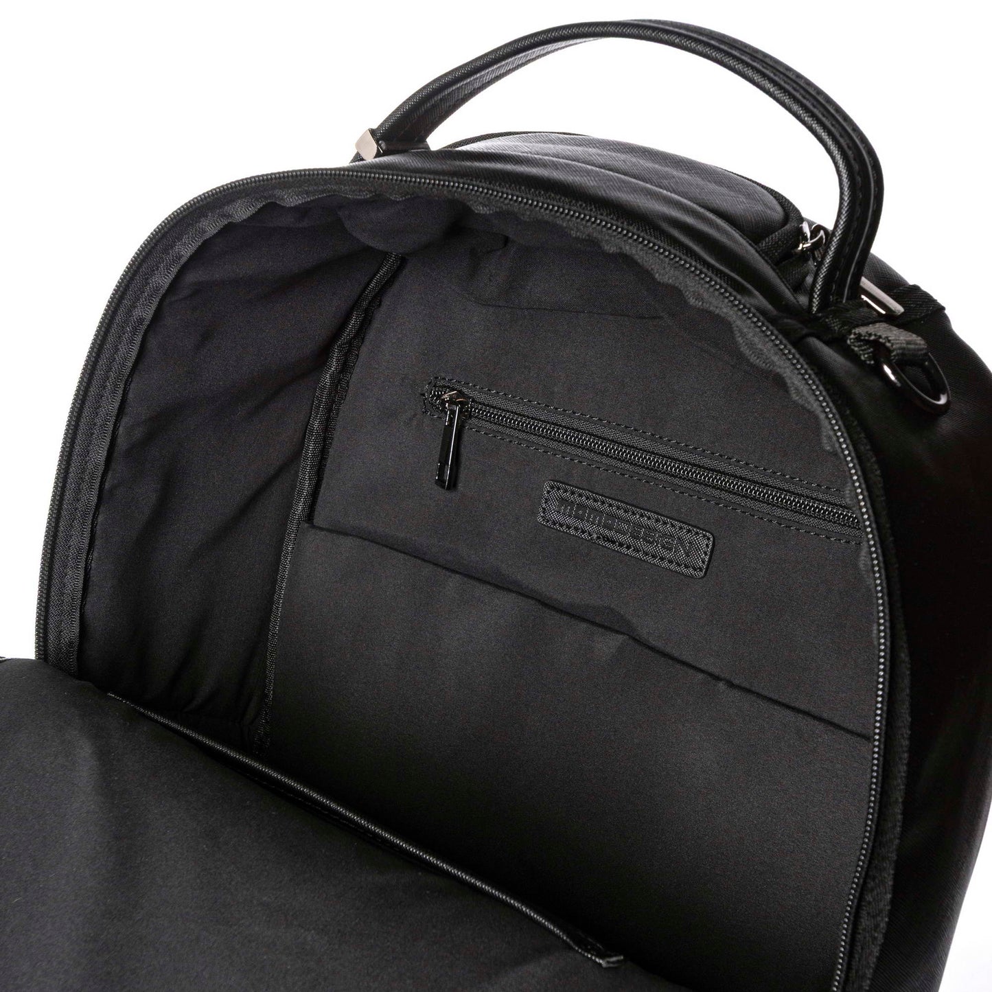 Momodesign zaino business Work saffiano grande in saffiano PU nero