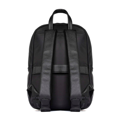 Momodesign zaino business Work saffiano medio in saffiano PU e nylon nero