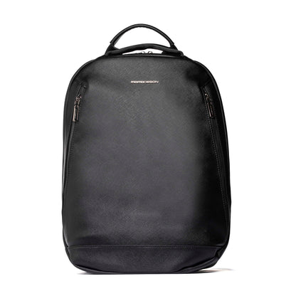 Momodesign zaino business Work saffiano medio in saffiano PU nero