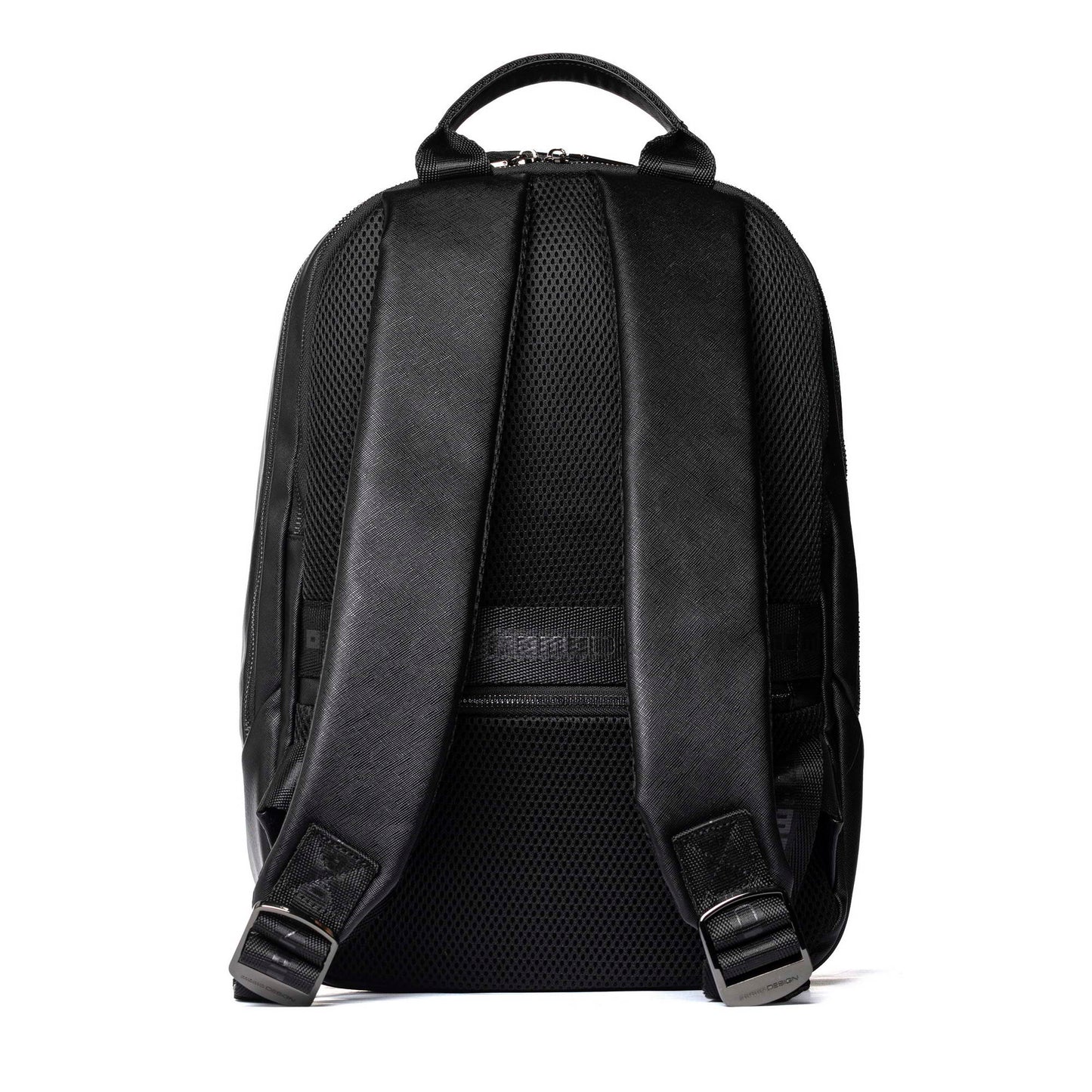 Momodesign zaino business Work saffiano medio in saffiano PU nero