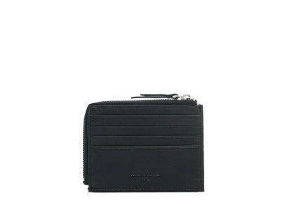 Momodesign Portacarte in nappa con logo in metallo