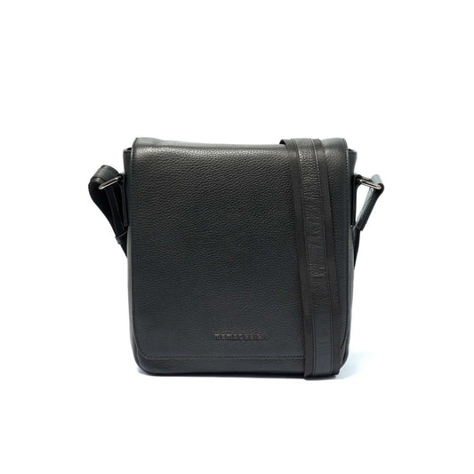 Momodesign tracolla Dollaro con patella in pelle nera