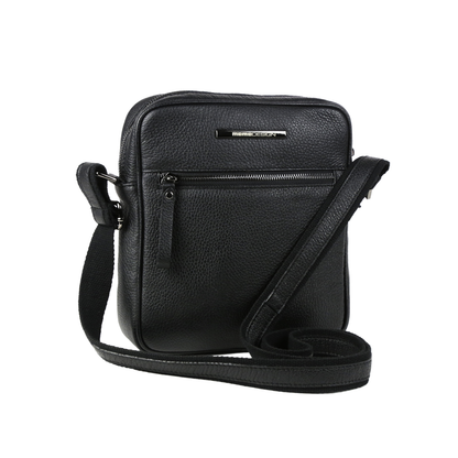 Momodesign Tracolla Dynamic in pelle nero