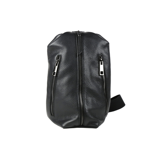 Momodesign Borsa Monospalla Dynamic in Pelle Nero