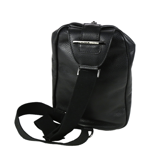 Momodesign Borsa Monospalla Dynamic in Pelle Nero
