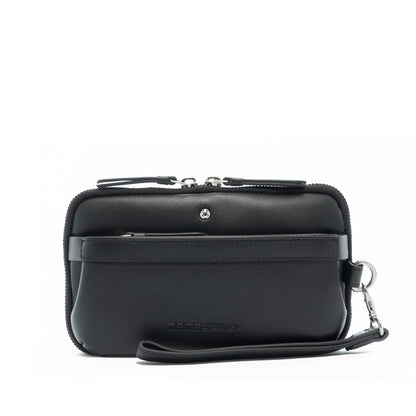 Momodesign Pouch in Pelle Nero