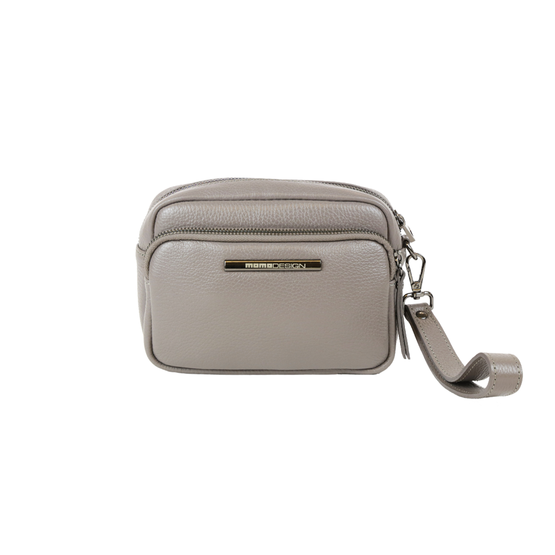 Momodesign Pouch Dynamic in Pelle Beige
