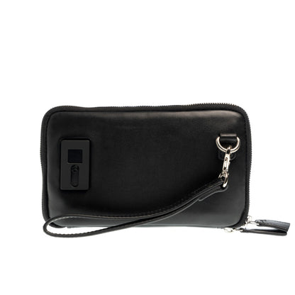 Momodesign Pouch in vera pelle Logo