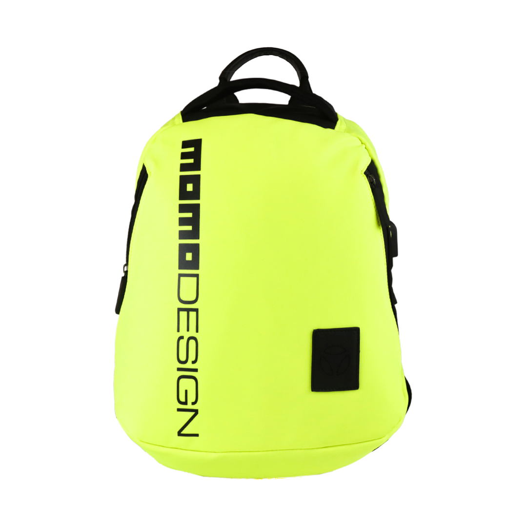 Momodesign Zaino Sportivo OVO Giallo Fluo / Nero