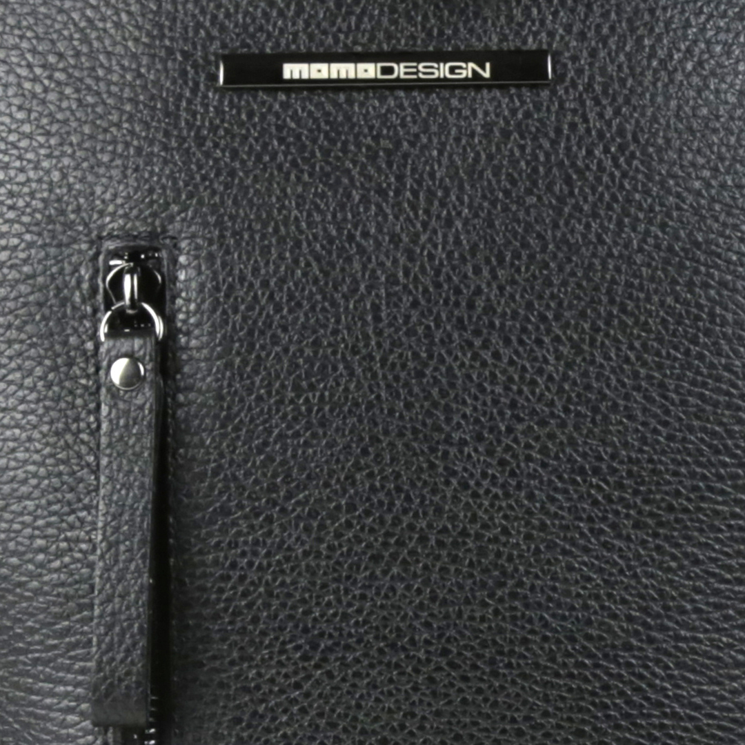 Momodesign Zaino Business Dynamic in pelle nero