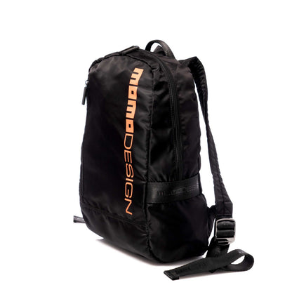Momodesign Zaino Sportivo Gear Nero / Arancione Fluo