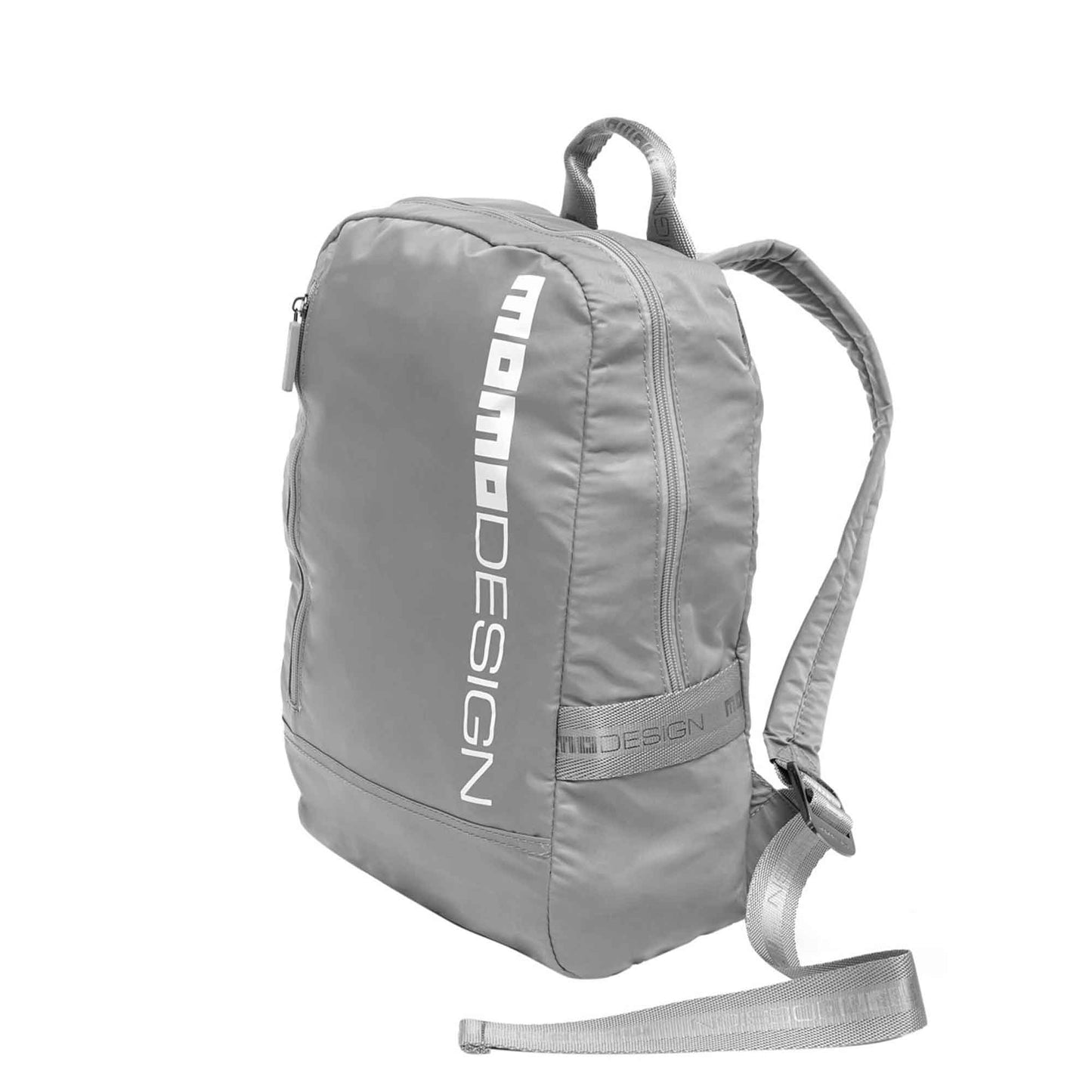Momodesign Zaino Sportivo Gear Grigio Chiaro / Bianco