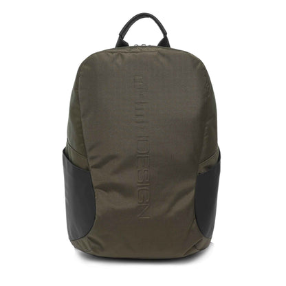 Momodesign Zaino Sportivo Thermo grande in pe balistico verde militare e rubber