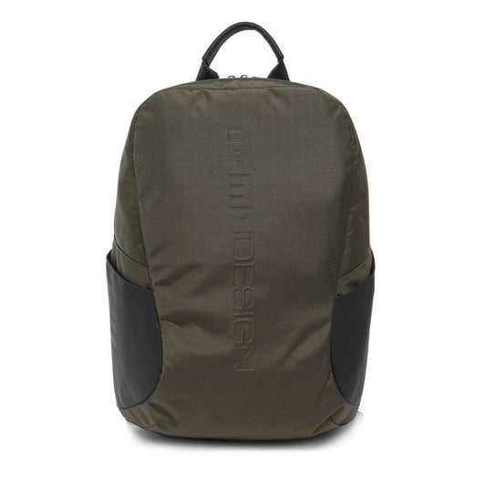 Momodesign Zaino Sportivo Thermo grande in pe balistico verde militare e rubber