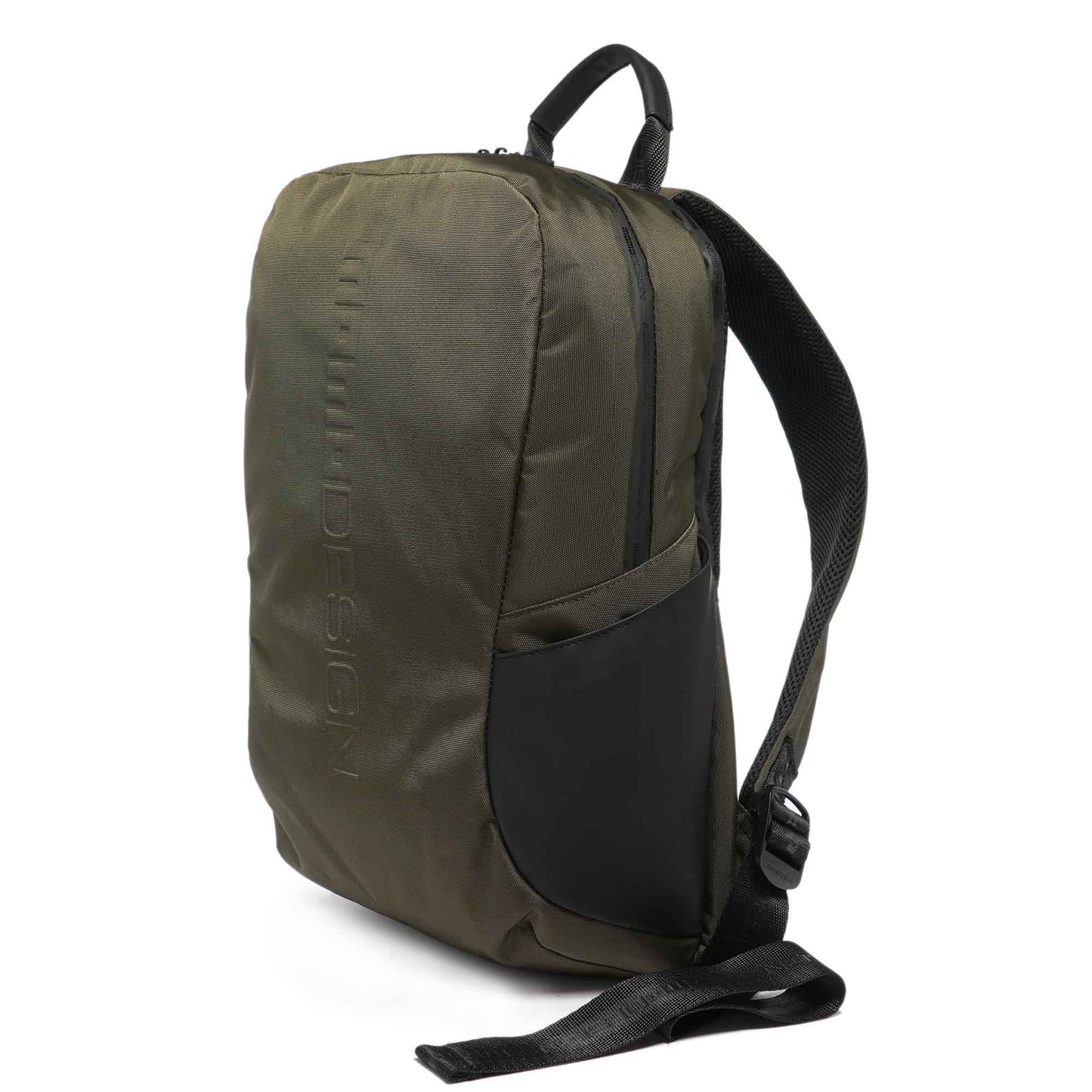 Momodesign Zaino Sportivo Thermo grande in pe balistico verde militare e rubber
