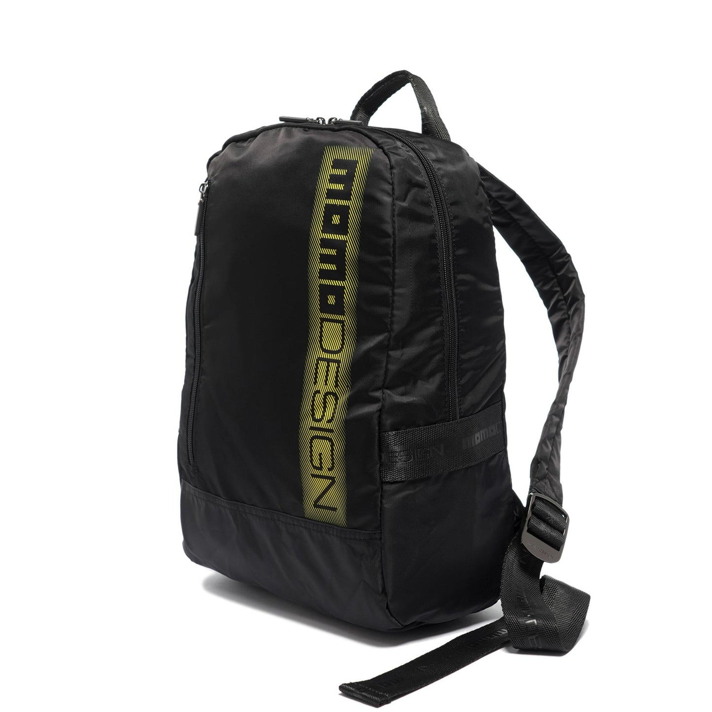 Momodesign Zaino Sportivo Gear Nero / Giallo stripes