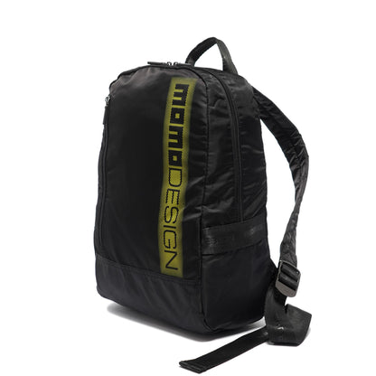 Momodesign Zaino Sportivo Gear Nero / Giallo stripes