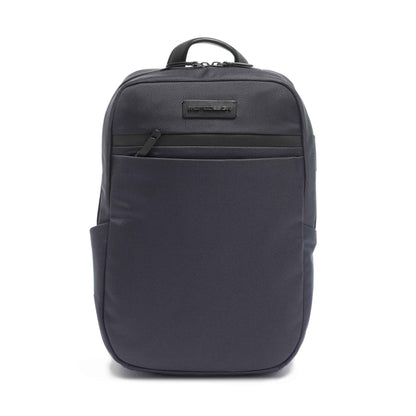 Momodesign Zaino Business Explorer in pl balistico blu e pelle