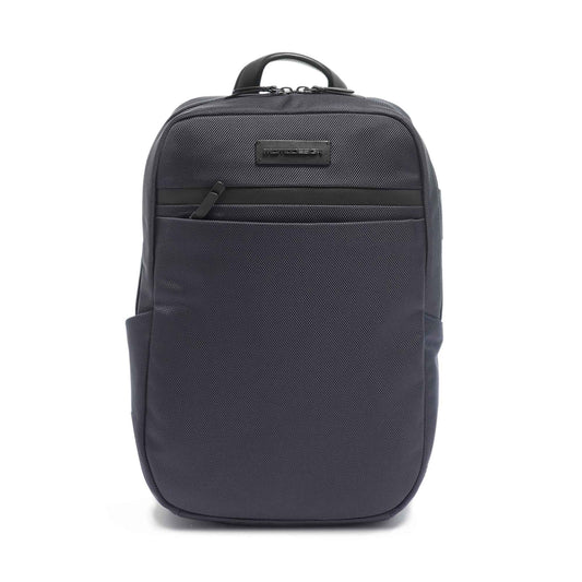 Momodesign Zaino Business Explorer in pl balistico blu e pelle