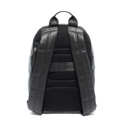 Momodesign Zaino Business Detail in pelle nero