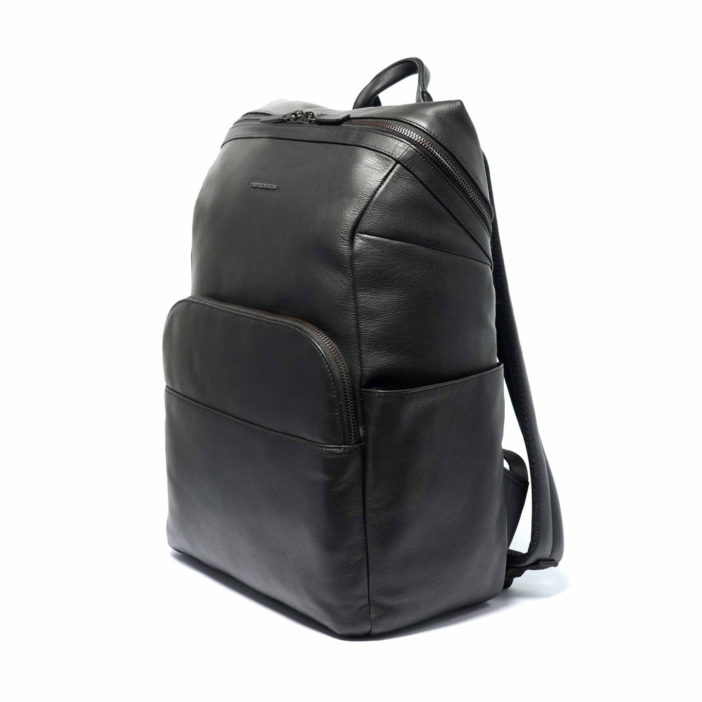 Momodesign Zaino Madrid grande in pelle nera