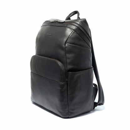 Momodesign Zaino Madrid grande in pelle nera