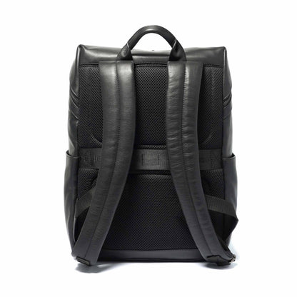 Momodesign Zaino Madrid grande in pelle nera