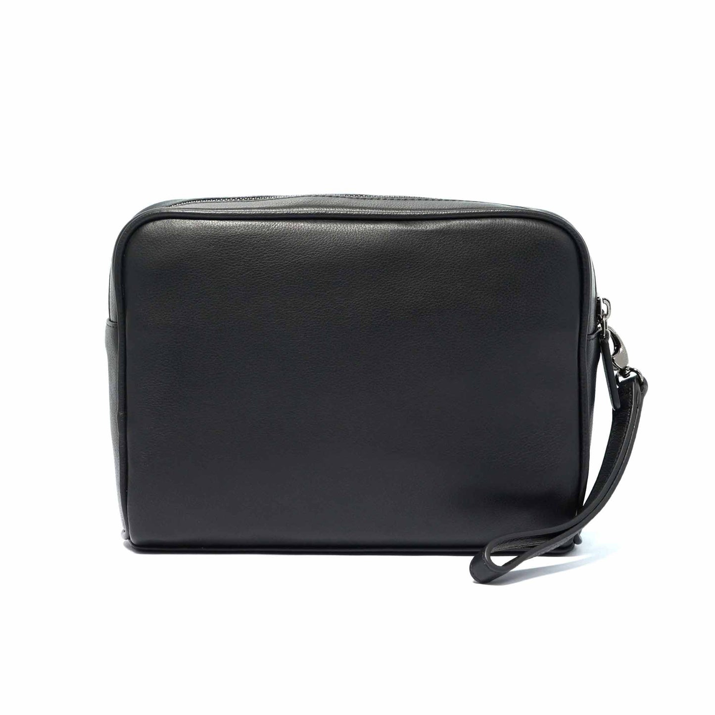 Momodesign Pouch Madrid in Pelle Blu