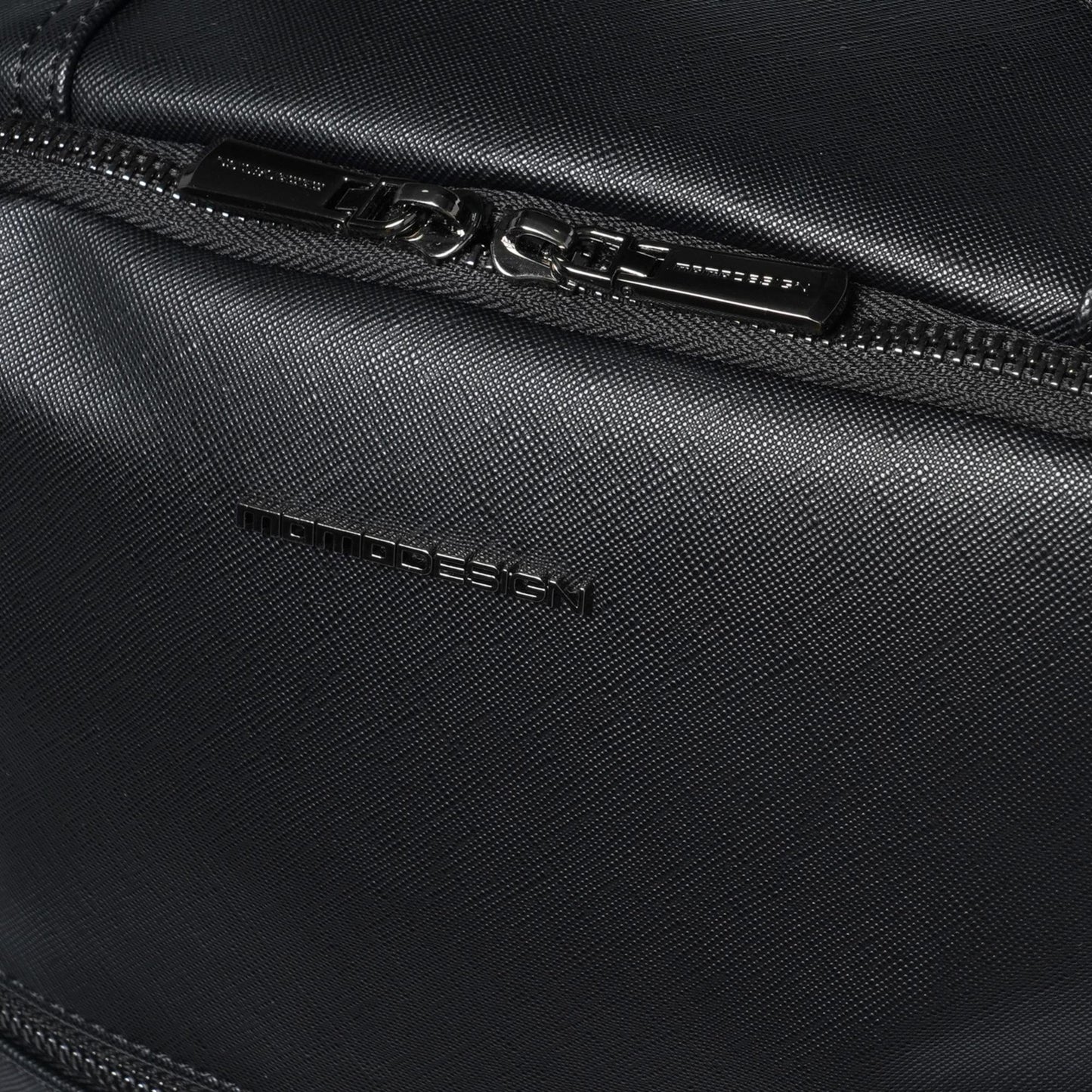Momodesign Zaino Business Unico grande in saffiano nero