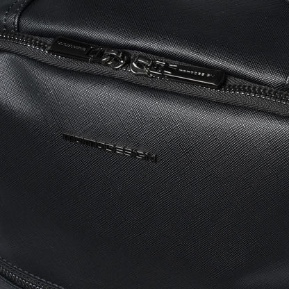 Momodesign Zaino Business Unico grande in saffiano nero